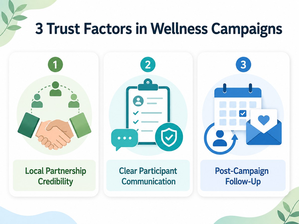 Three areas of building wellness campaigns