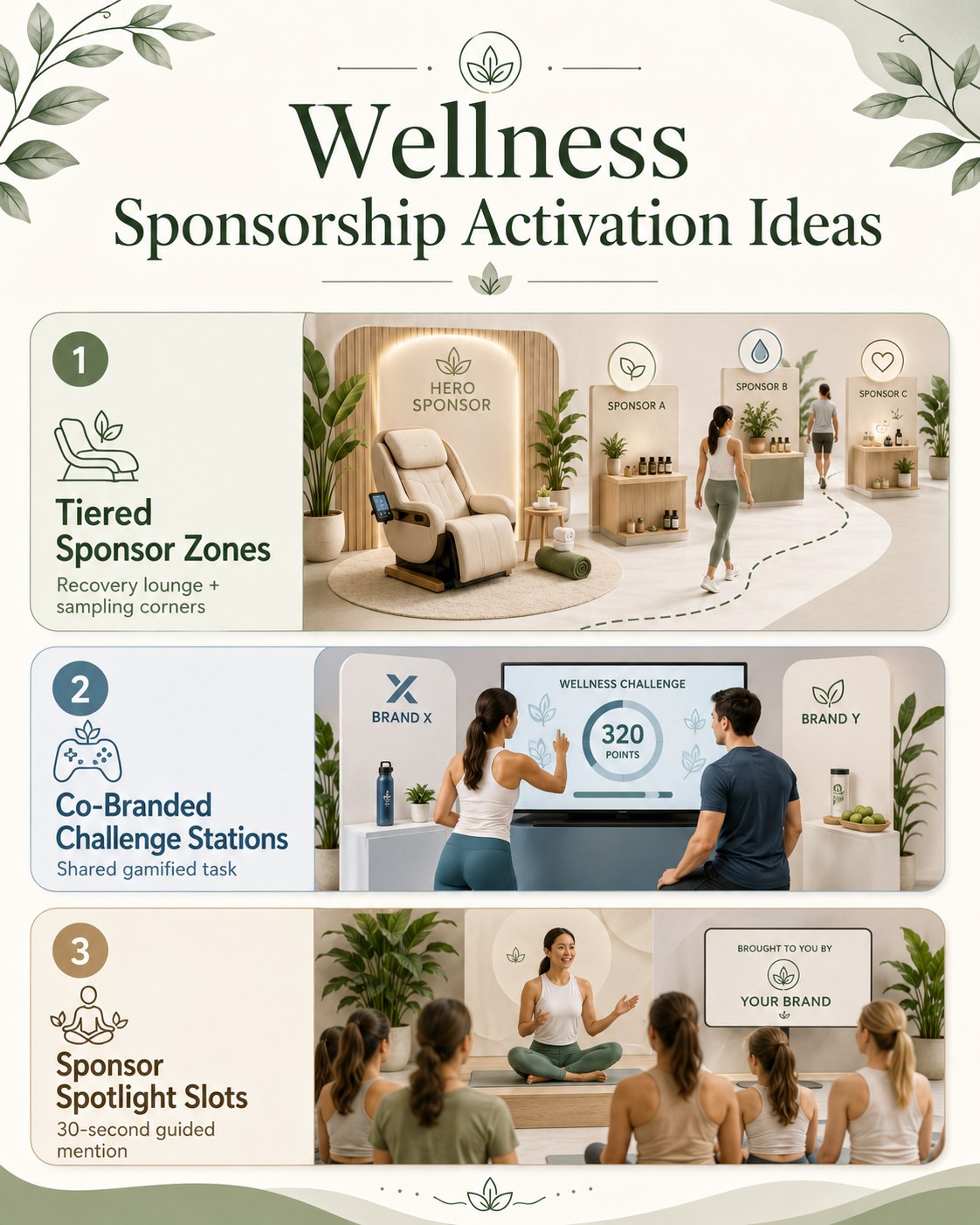 Sponsorship activation ideas for wellness brands
